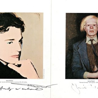 Andy Warhol, Andy Warhol & Jamie Wyeth: Portraits of Each Other
