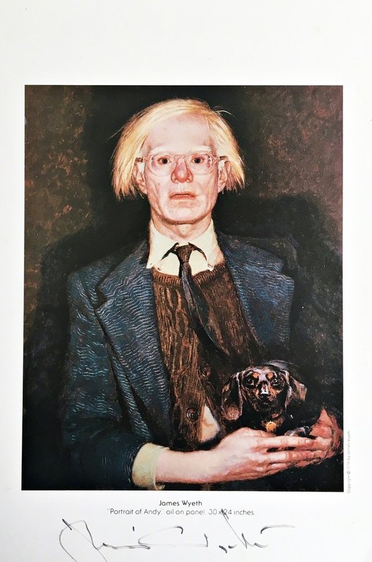 view:21116 - Andy Warhol, Jamie B. Wyeth, Andy Warhol & Jamie Wyeth: Portraits of Each Other - 
