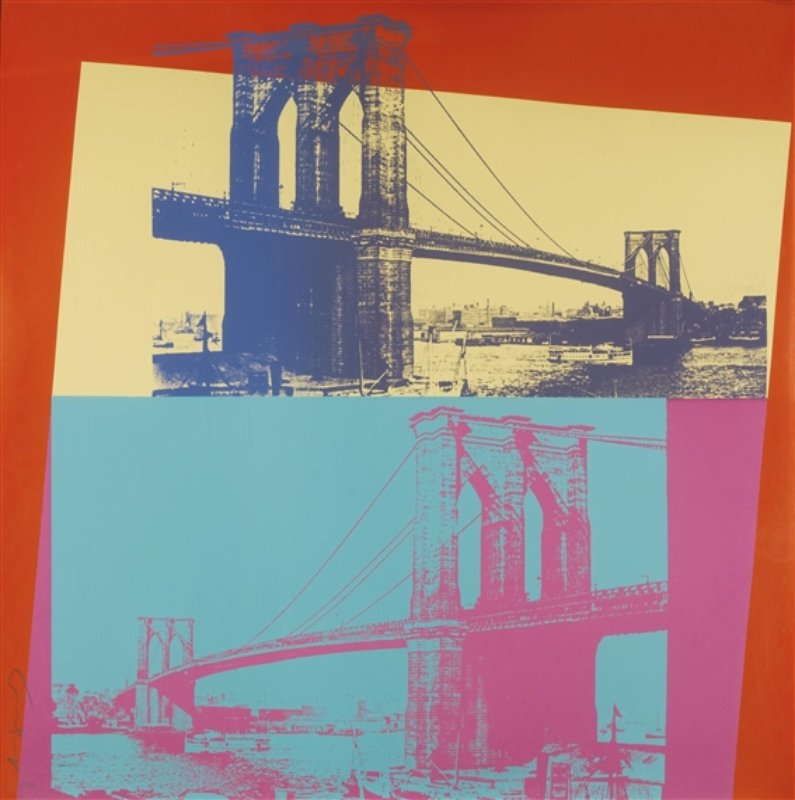 by andy_warhol - Brooklyn Bridge (FS II.290)