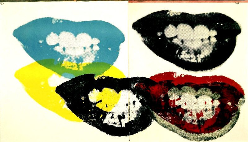 Andy Warhol - Marilyn Monroe I Love Your Kiss Forever Forever (FS II.5) for  Sale