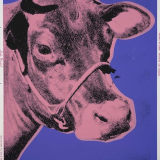 Andy Warhol, Cow (FS II.12A) (Signed)