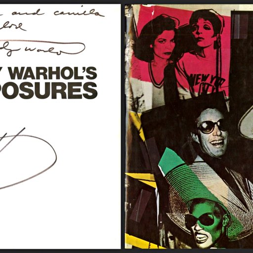 Original Heart Drawing, To Earl and Camilla, Love Andy Warhol