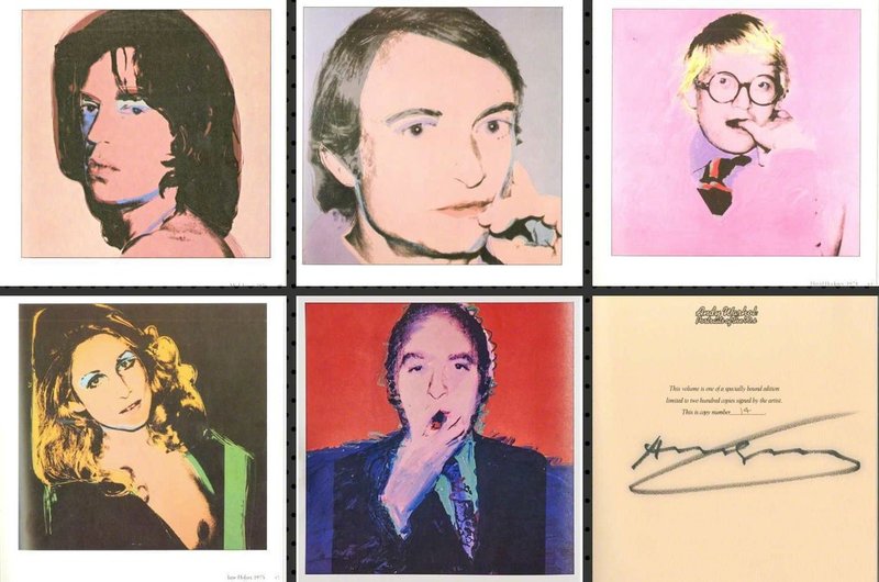 view:23473 - Andy Warhol, Portraits of the 1970s (Deluxe Edition) - 