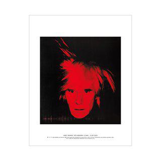 Andy Warhol, Self-portrait (red)