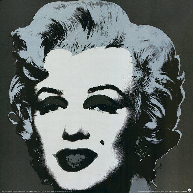 Andy Warhol - Marilyn, 1967 (Gray), Print