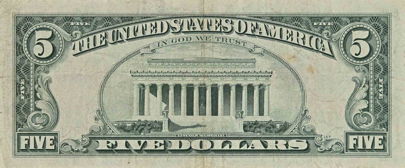 view:67938 - Andy Warhol, Five Dollar Bill - 