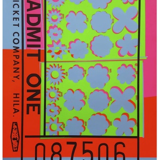 Andy Warhol, Lincoln Center Ticket