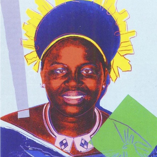 Andy Warhol, Queen Ntombi Twala 347