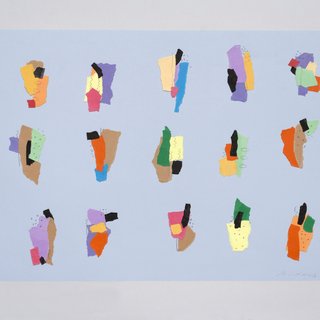Annabel Andrews, Collage Colour Fields 8