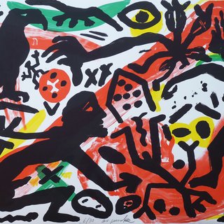 A.R. Penck, The Situation Now (Day)