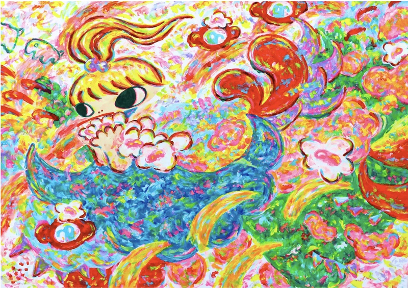 B】ロッカクアヤコ マルチプル（Ayako Rokkaku | Untitled (2021