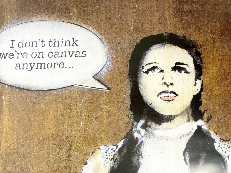 view:79821 - Banksy, Banksy vs. Bristol Museum: Dorothy by Banksy - 