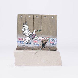 Walled Off Hotel - Wall Sculpture (Dove) art for sale