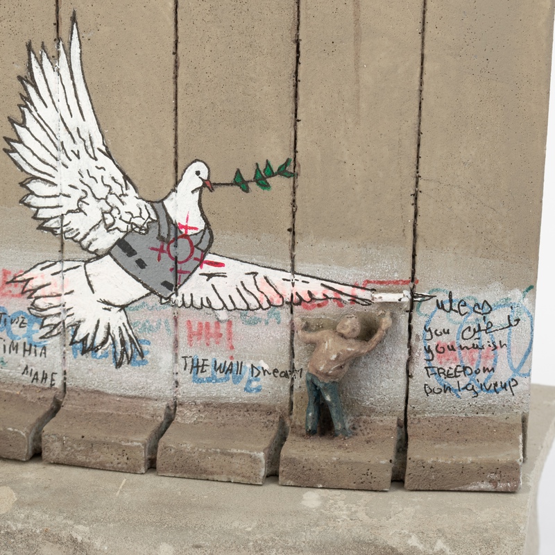 view:73961 - Banksy, Walled Off Hotel - Wall Sculpture (Dove) - 