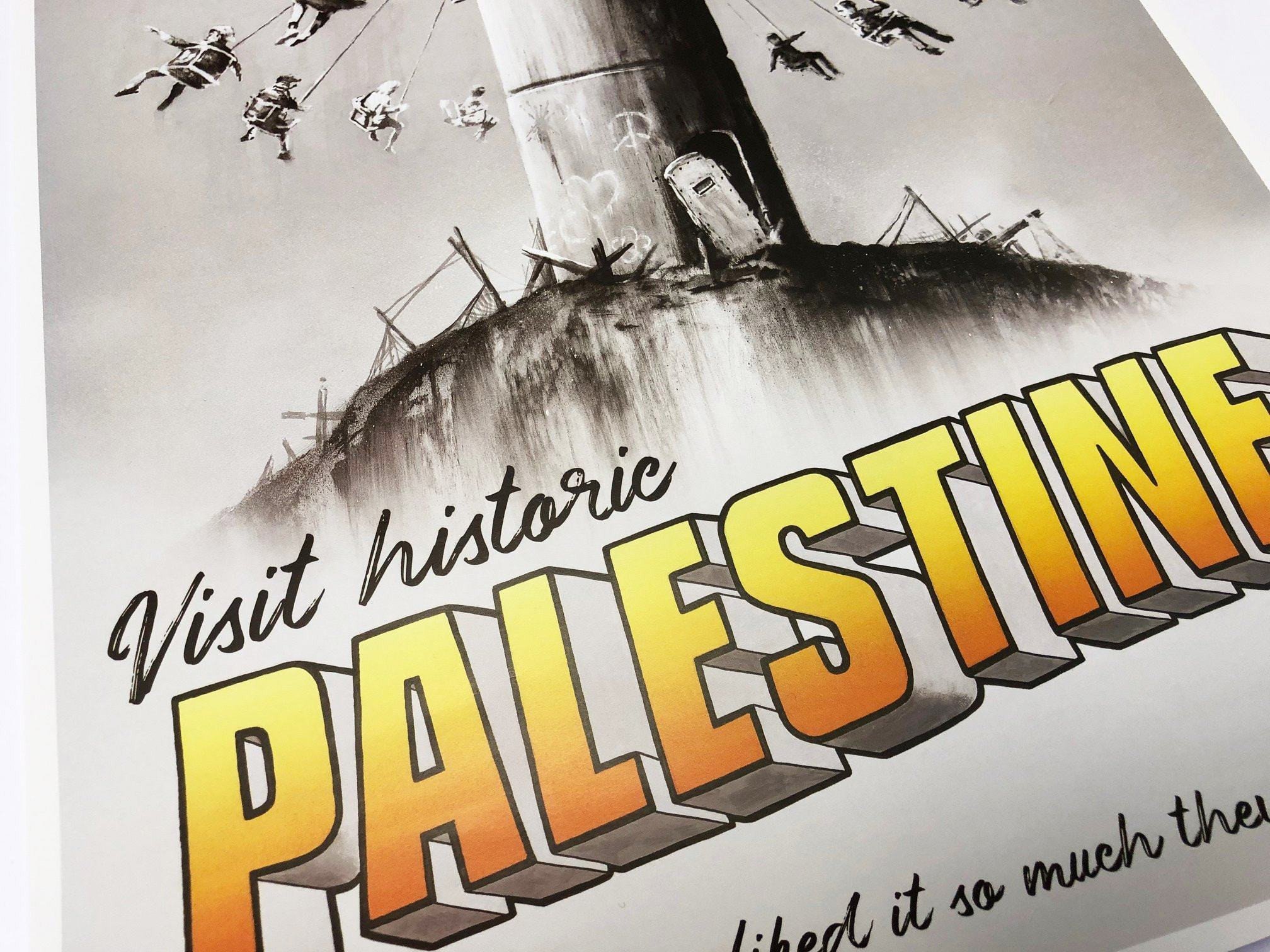 Banksy - Visit Historic Palestine for Sale | Artspace