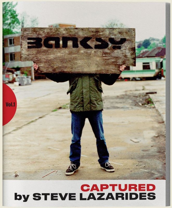 【送料無料限定SALE】新品 BANKSY CAPTURED by STEVE LAZARIDES バンクシー 作品集 写真集 アート写真