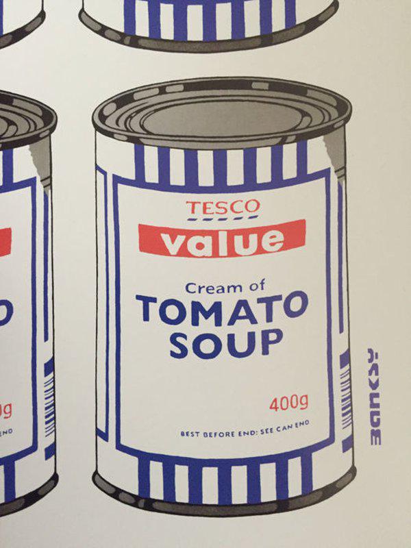 view:35566 - Banksy, Soup Cans - 