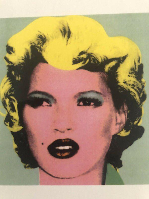 view:41247 - Banksy, Kate Moss (Crude Oils) - 