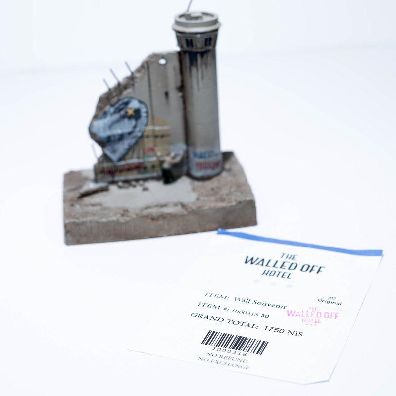 Banksy - Walled Off Hotel - Wall Sculpture (Heart) for Sale | Artspace