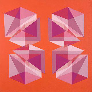 Benjamin Weaver, Cubes Divided Equally into Three #15