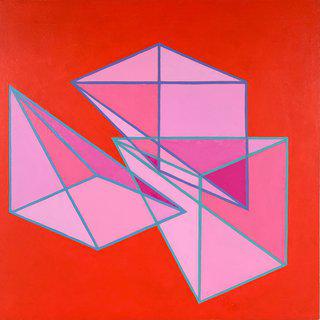 Benjamin Weaver, Cubes Divided Equally into Three #20
