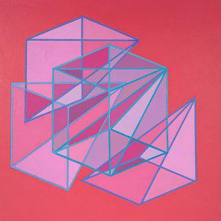 Benjamin Weaver, Cubes Divided Equally into Three #21