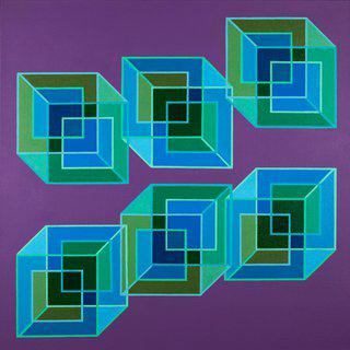Inverse Cubes #8 art for sale