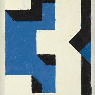 Three (Blue) art for sale