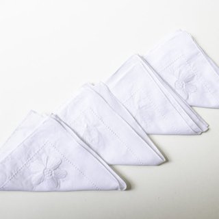 Set of four table napkins art for sale