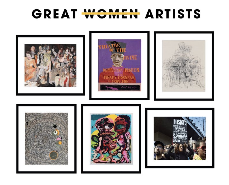 Great Women Artists Portfolio