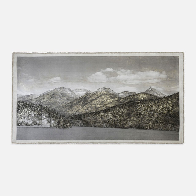 Bill Claps - Green Lake, Whistler, Mixed Media