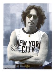 希少本 John Gruen : Objects 上田義彦 morandi Large John Lennon Statue of Liberty by Bob Gruen Poster sold