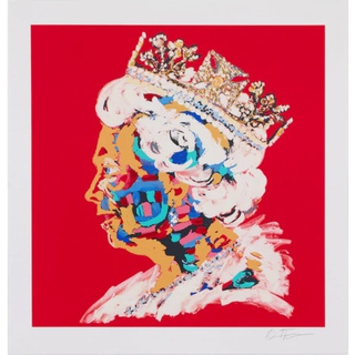 Eternal Queen - Cardinal Red art for sale