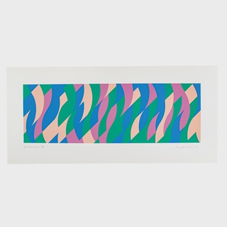 Bridget Riley, Untitled (Evoe)