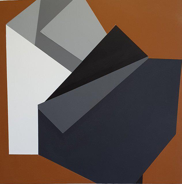 Brigitte Radecki - Blind Folds-Behind the scenes, Painting