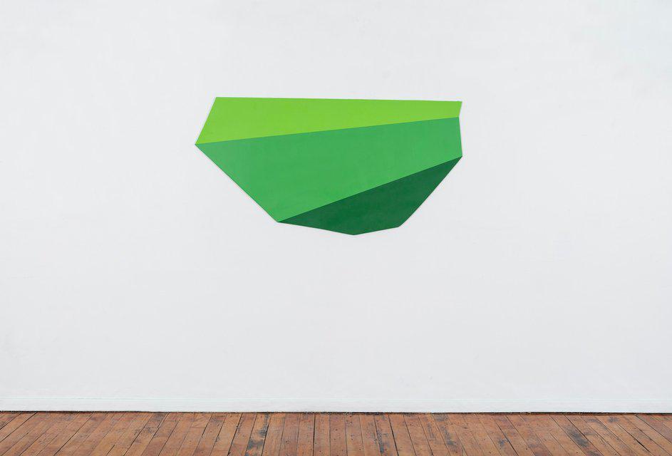 Brigitte Radecki - Flatland - aufbauen (rebuild), Painting