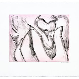 Soft Ground Etching- Lavender art for sale