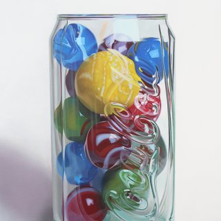 Marbles and Coke art for sale