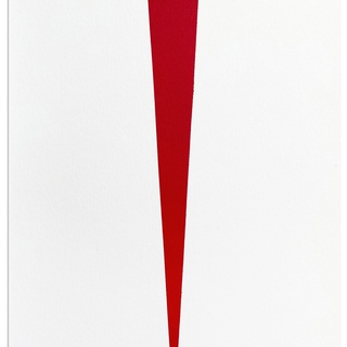 Carmen Herrera, Untitled (Red and White)