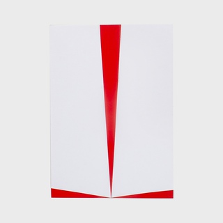 Carmen Herrera, Untitled (Red and White)