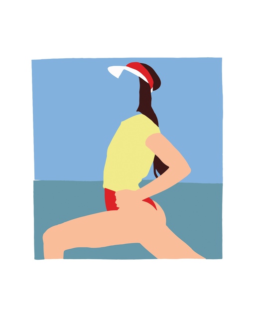 Casey Waterman - Tennis, Print