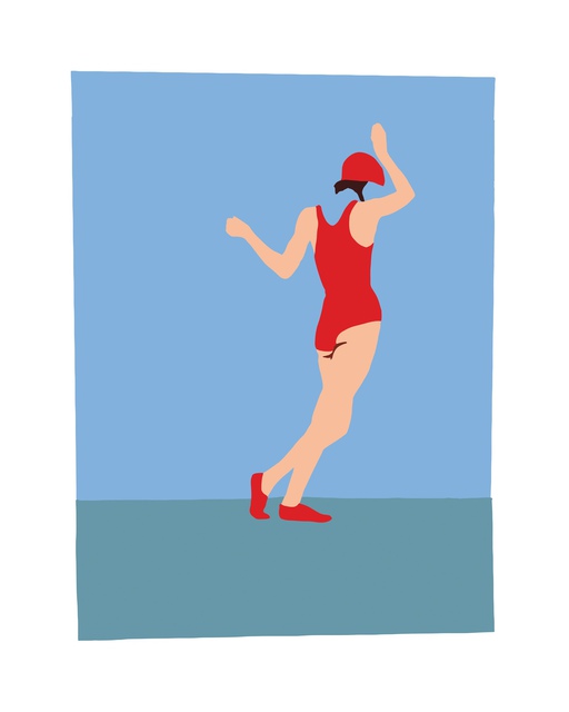 Casey Waterman - Swing, Print