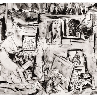 Cecily Brown - The Five Senses (Sight) for Sale | Artspace