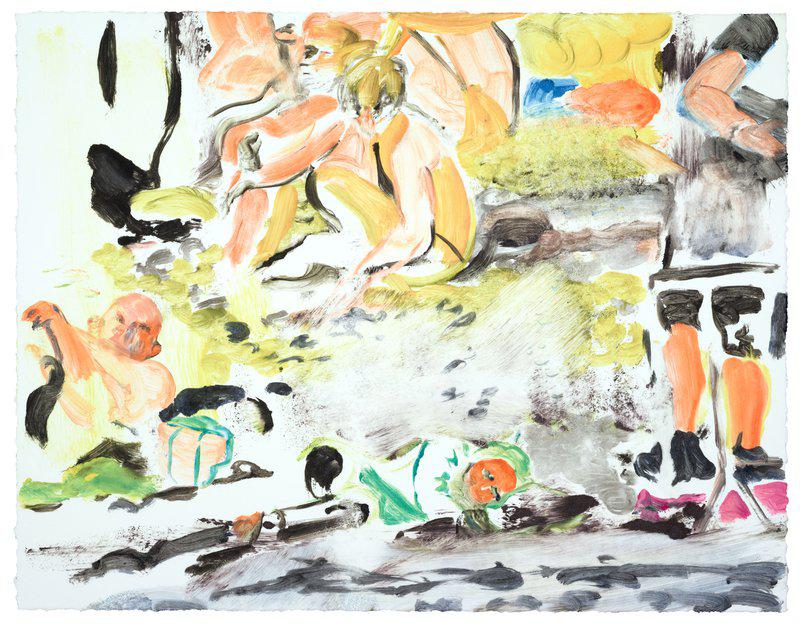 Untitled, 2017 by Cecily Brown