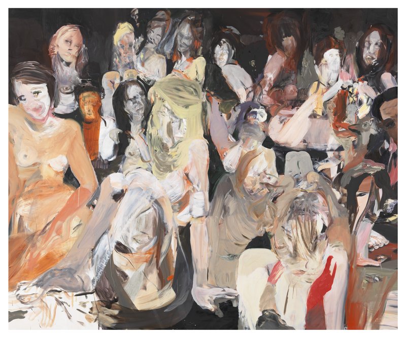 All the Nightmares Came Today, 2012/2019, by Cecily Brown