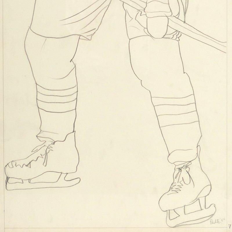 view:54734 - Charles Pachter, Hockey Knights in Canada, C. - 