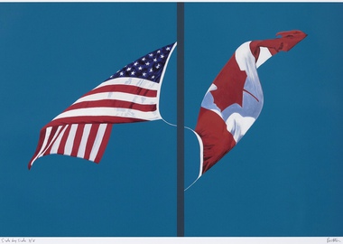 work by Charles Pachter - Side by Side #:98380