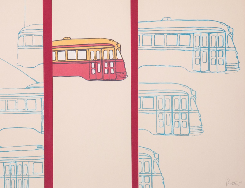 view:68079 - Charles Pachter, Streetcar Situation - 