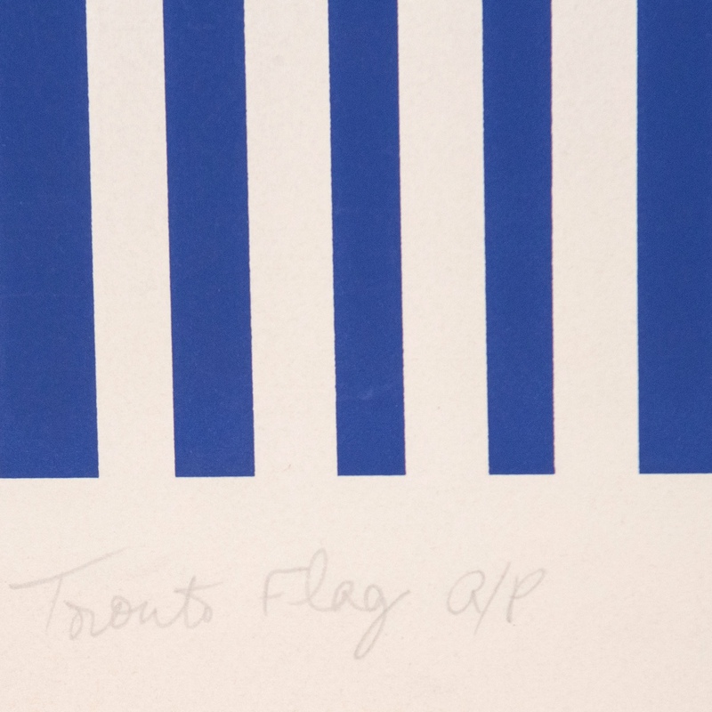 view:68073 - Charles Pachter, Toronto Flag - 