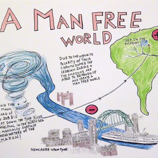 Chris Burden, A Man Free World